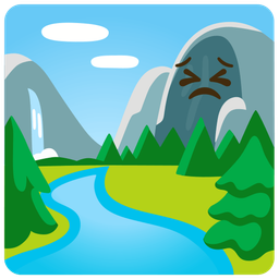 persevering face and national park