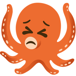 persevering face and octopus