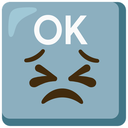 persevering face and OK button