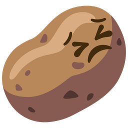 persevering face and potato