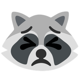 persevering face and raccoon