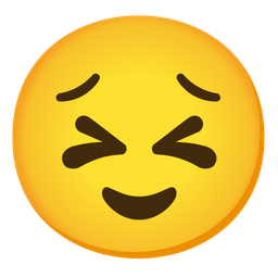 persevering face and relieved face