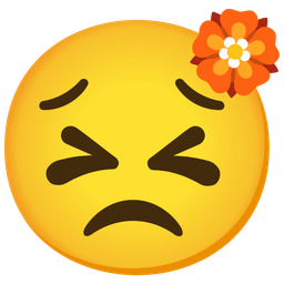 persevering face and rosette