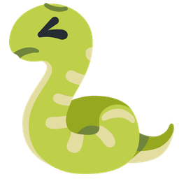 persevering face and snake