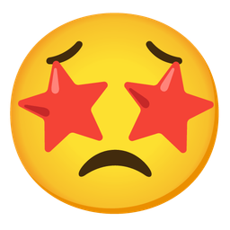 Persevering face and Star-struck