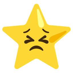 persevering face and star