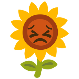 persevering face and sunflower