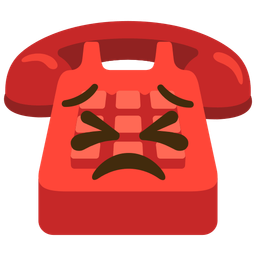 persevering face and telephone