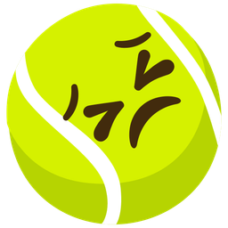 persevering face and tennis