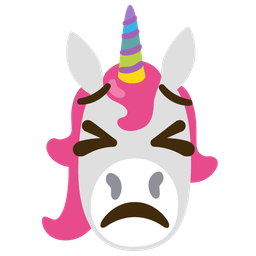 persevering face and unicorn