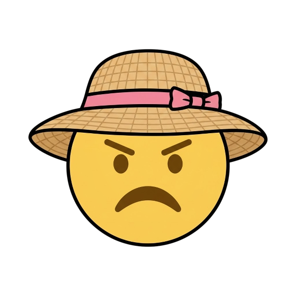 Persevering face and Woman’s hat