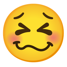 Persevering face and Woozy face