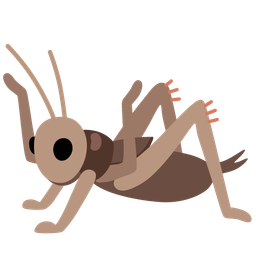 person shrugging and cricket