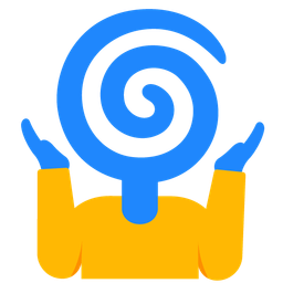 person shrugging and cyclone