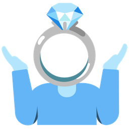 person shrugging and ring