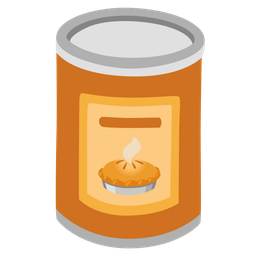Pie and Canned food