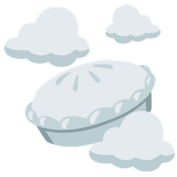 Pie and Cloud