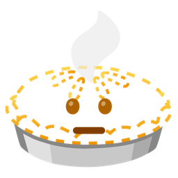 Pie and Dotted line face