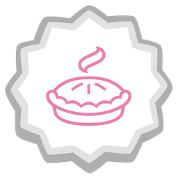 Pie and Fish cake with swirl