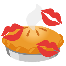Pie and Kiss mark