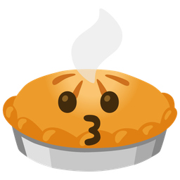 Pie and Kissing face