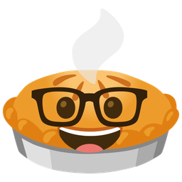 Pie and Nerd face