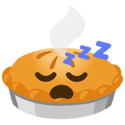 Pie and Sleeping face