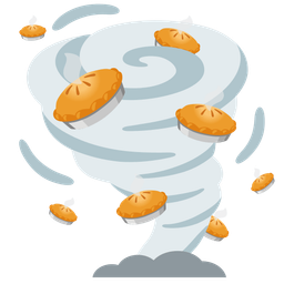 Pie and Tornado