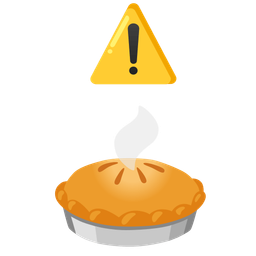 Pie and Warning