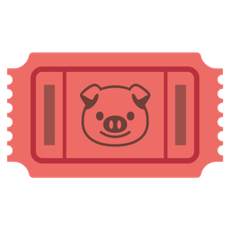 Pig face and Admission tickets
