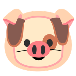 Pig face and Dog face