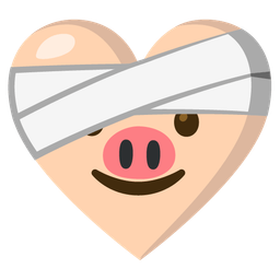 Pig face and Mending heart