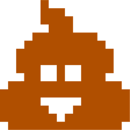 pile of poo and alien monster