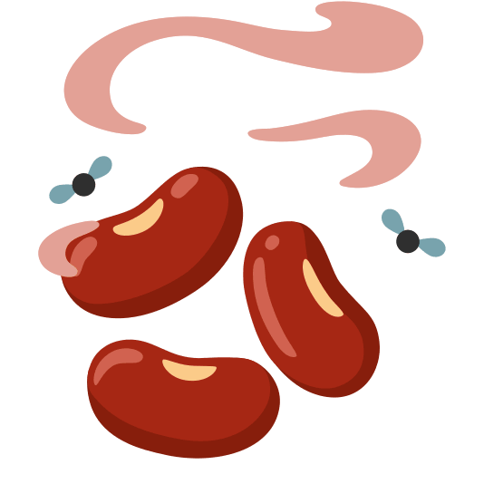 Pile of poo and Beans