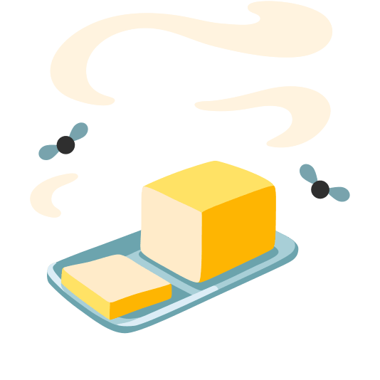 Pile of poo and Butter