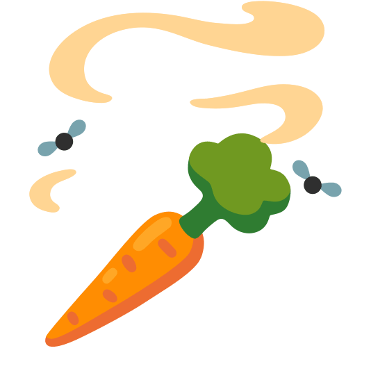 Pile of poo and Carrot