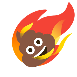 pile of poo and comet