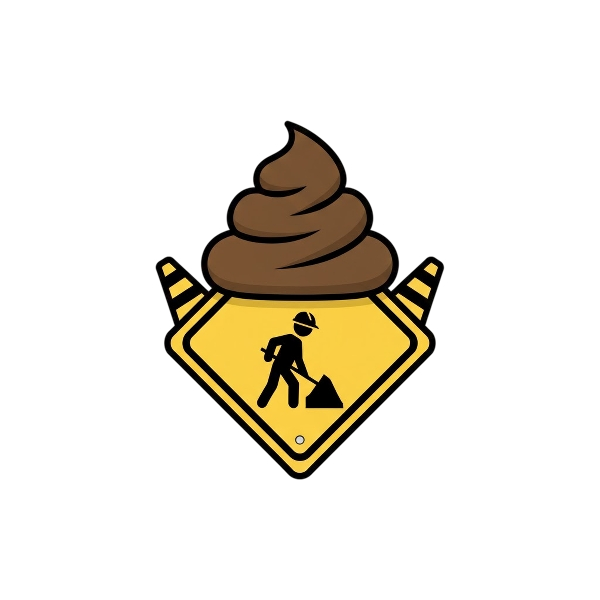 Pile of poo and Construction