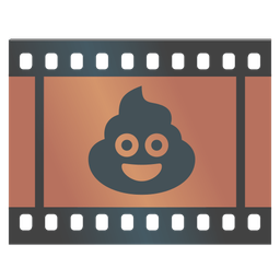 pile of poo and film frames