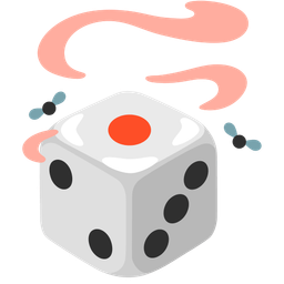 pile of poo and game die