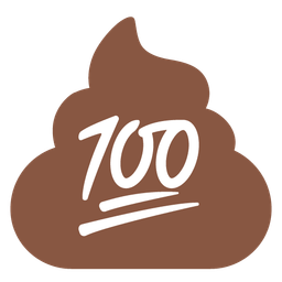 pile of poo and hundred points