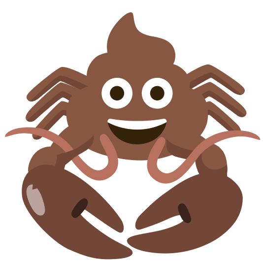 Pile of poo and Lobster
