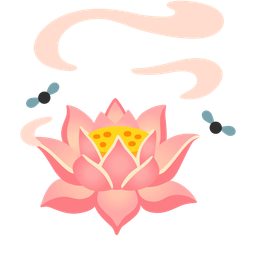 pile of poo and lotus