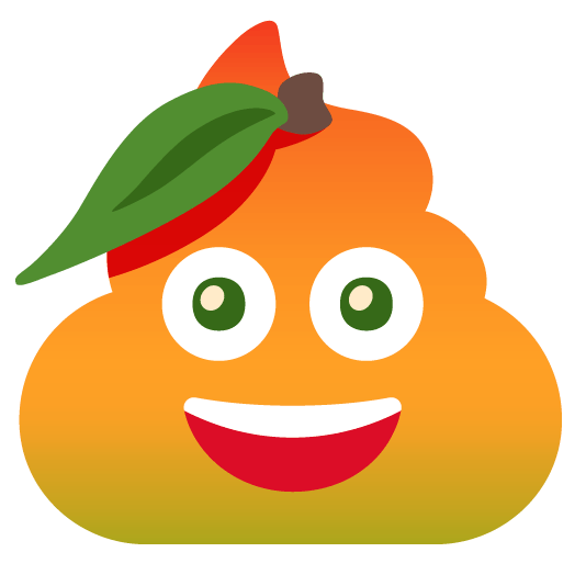 Pile of poo and Mango