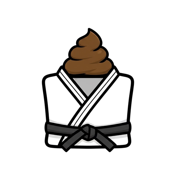 Pile of poo and Martial arts uniform