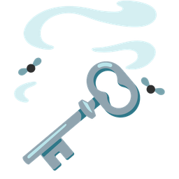 pile of poo and old key