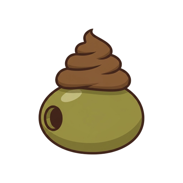 Pile of poo and Olive