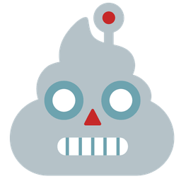 pile of poo and robot