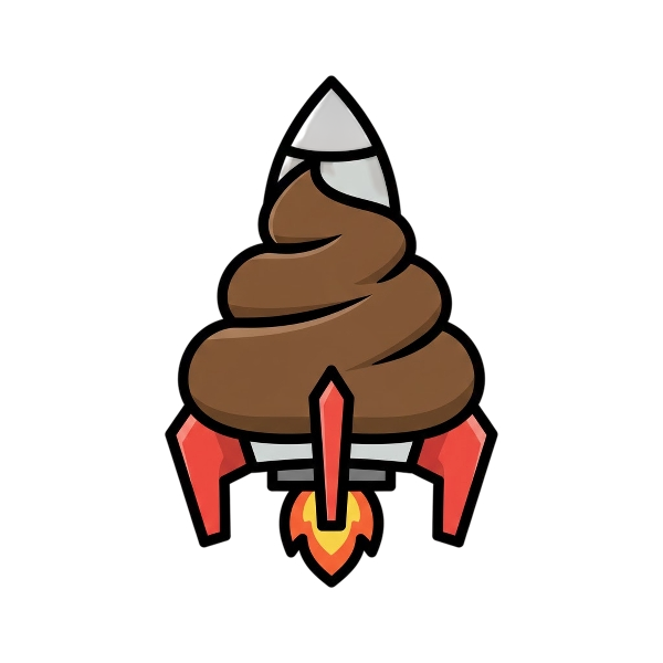 Pile of poo and Rocket