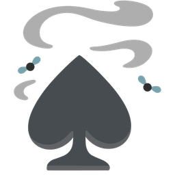 pile of poo and spade suit